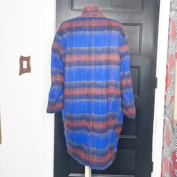 Free People Long and Lean Wool Overcoat - Picture 3 of 8